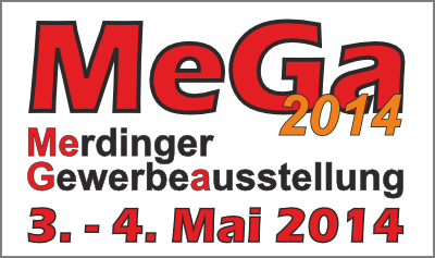Banner MeGa2014 - Gewerbeverein Merdingen